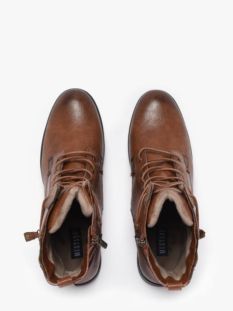 Enkellaarsjes Mustang Bruin women M0052001 ander zicht 3